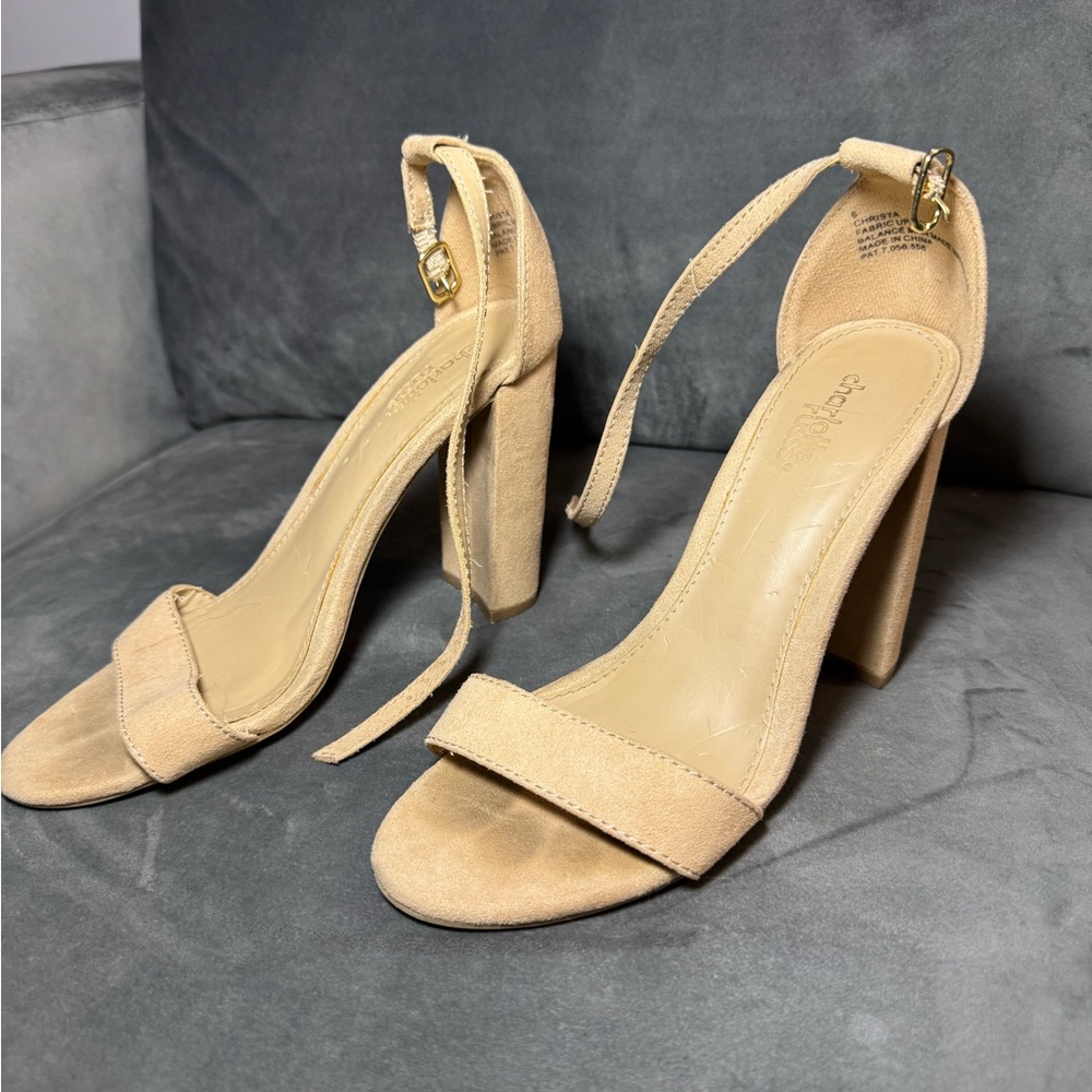 Nude heel